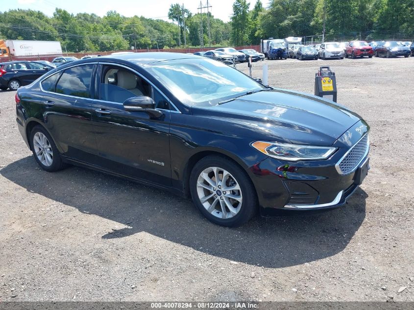 2019 FORD FUSION HYBRID SEL #3056071467