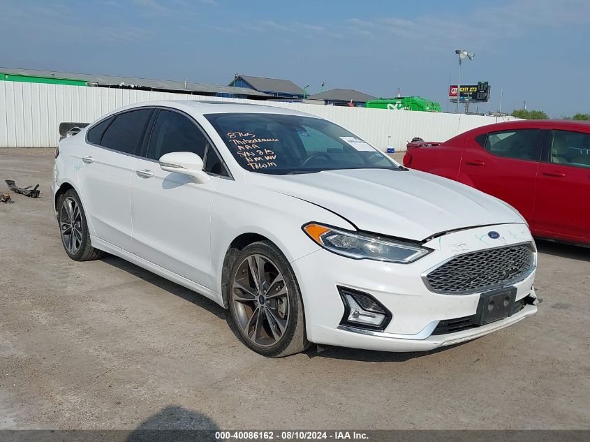 2019 FORD FUSION TITANIUM #3035088056