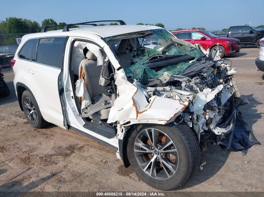 2017 TOYOTA HIGHLANDER LE #3035078574