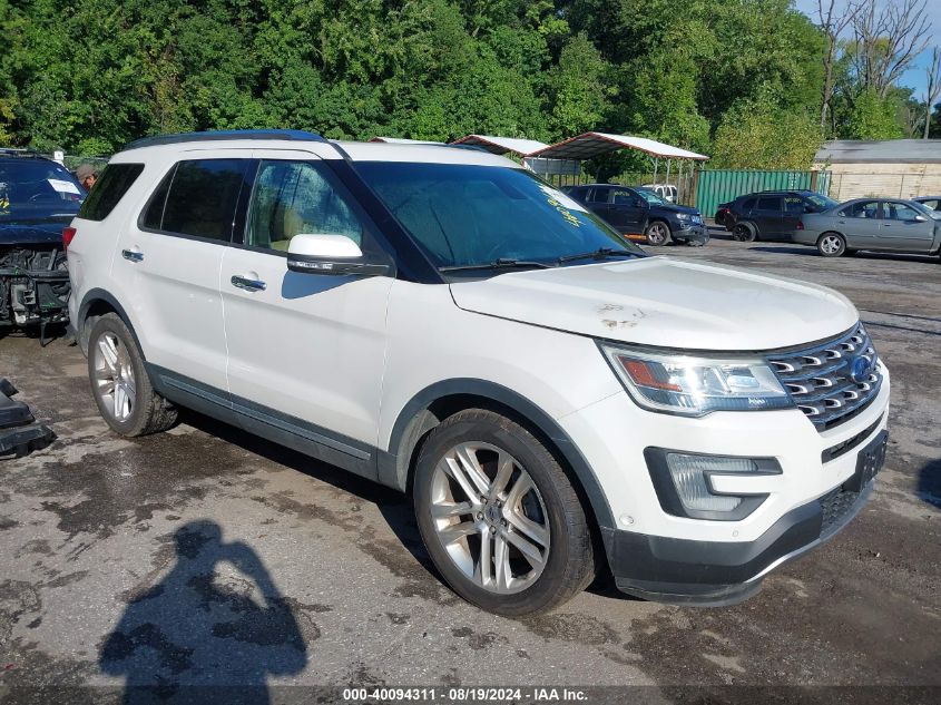 2016 FORD EXPLORER LIMITED #3052077487