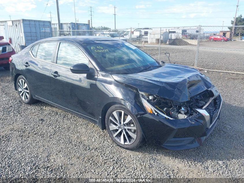 2021 NISSAN SENTRA SV XTRONIC CVT #2987909494