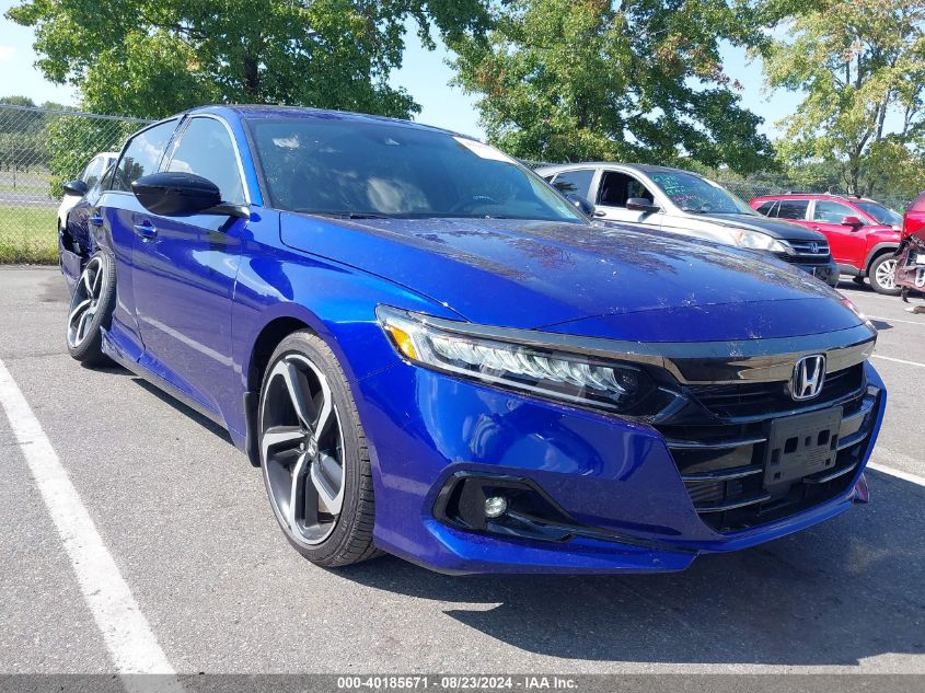 2022 HONDA ACCORD SPORT 2.0T #2992828432