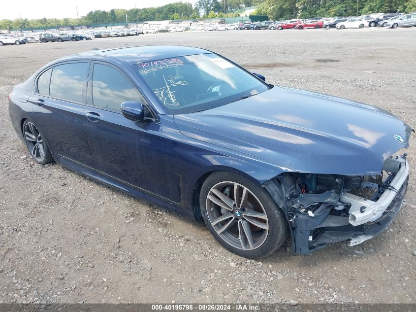 2021 BMW 7 SERIES 740I XDRIVE #3037550723