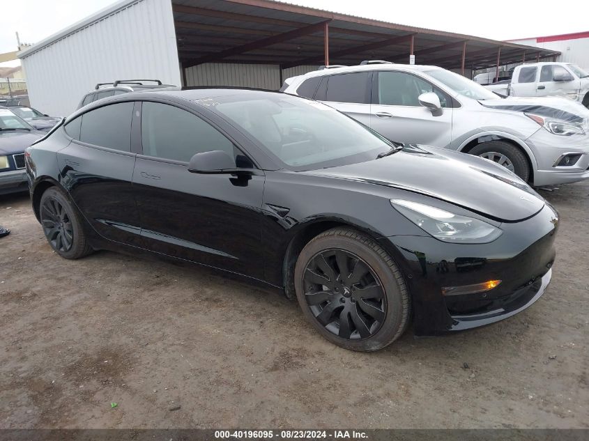 2022 TESLA MODEL 3 REAR-WHEEL DRIVE #2992815200