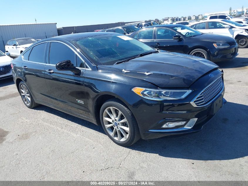 2017 FORD FUSION ENERGI SE LUXURY #2992833521