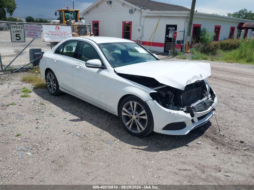 2016 MERCEDES-BENZ C 300 LUXURY/SPORT #3037550577