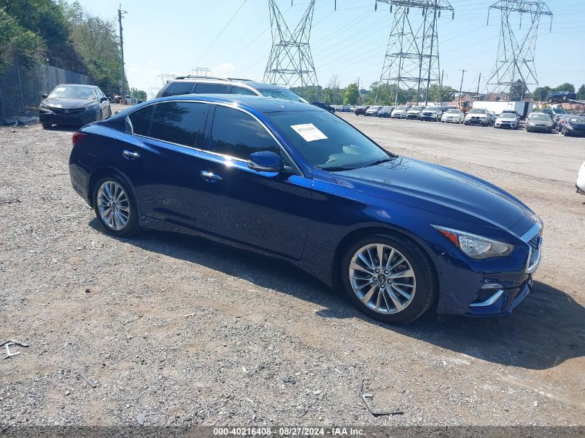 2021 INFINITI Q50 LUXE AWD #2992818805