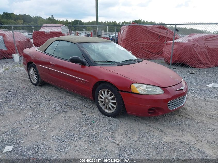 2001 CHRYSLER SEBRING LX #3018514576