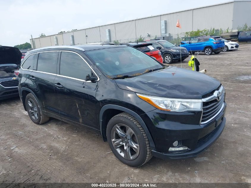 2015 TOYOTA HIGHLANDER LIMITED V6 #2997779144