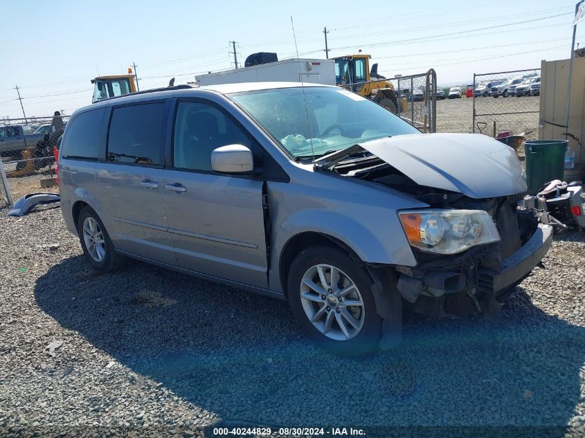 2014 DODGE GRAND CARAVAN SXT #2990356904