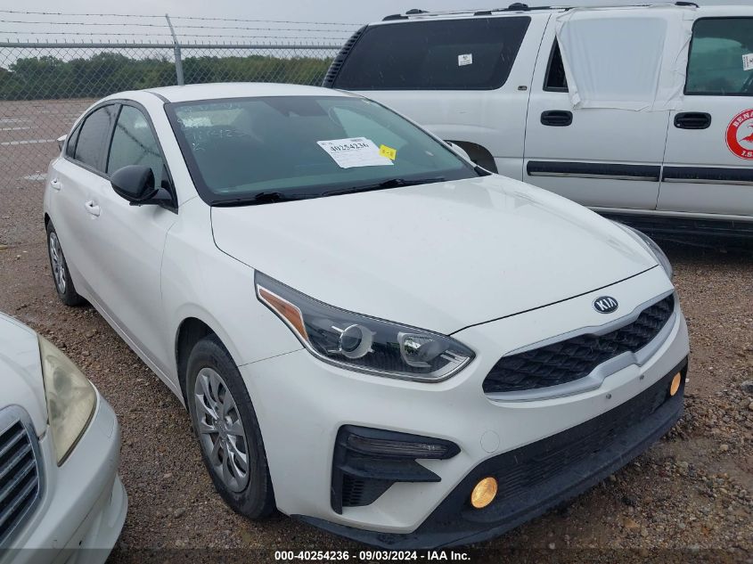 2020 KIA FORTE FE #2992831042