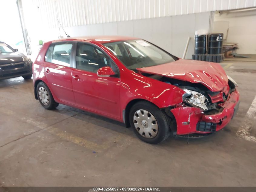 2009 VOLKSWAGEN RABBIT S #2992815063