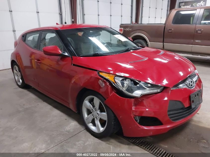 2012 HYUNDAI VELOSTER BASE W/GRAY #3035087801