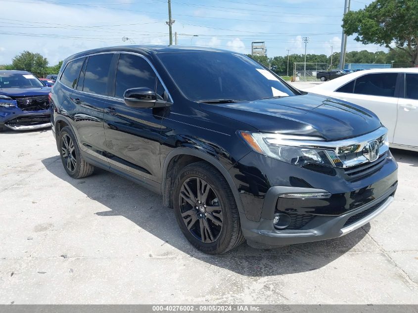 2021 HONDA PILOT 2WD EX-L #2992827764