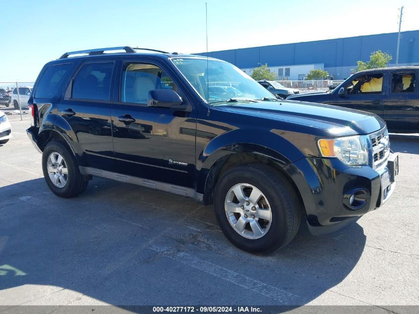 2009 FORD ESCAPE HYBRID LIMITED #3037533327