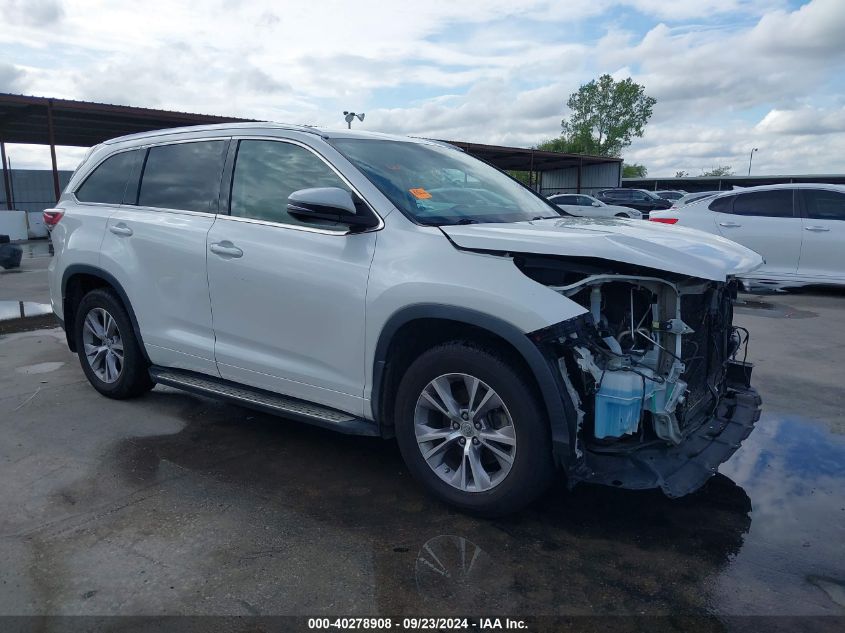 2015 TOYOTA HIGHLANDER XLE V6 #3032321622