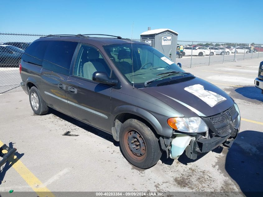 2003 DODGE GRAND CARAVAN SE #3018514505