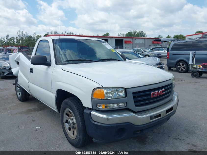 2006 GMC SIERRA 1500 WORK TRUCK #2992827409