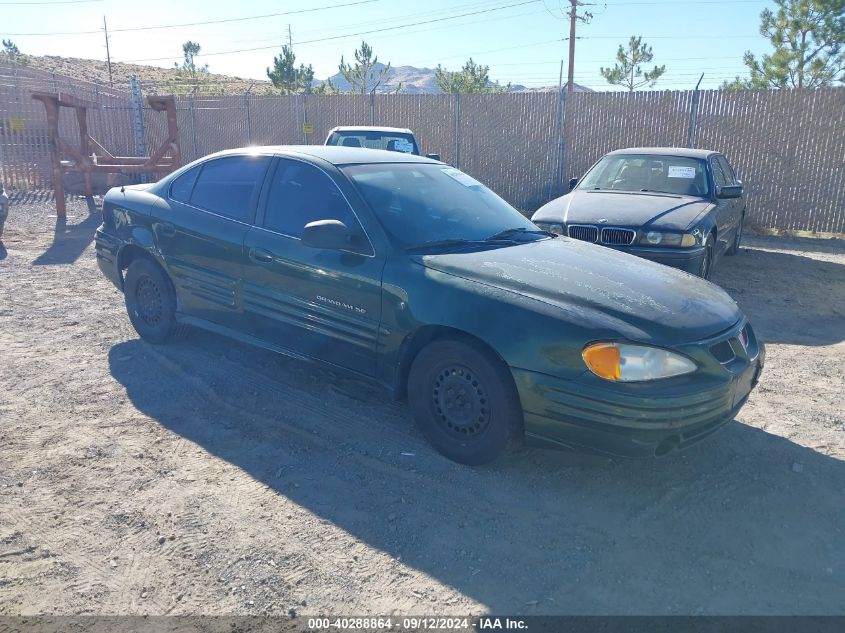 2000 PONTIAC GRAND AM SE1 #3037522798