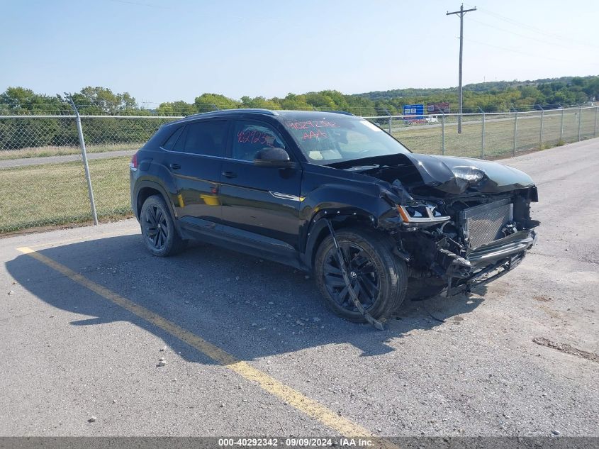 2022 VOLKSWAGEN ATLAS CROSS SPORT 3.6L V6 SE W/TECHNOLOGY #3035087716