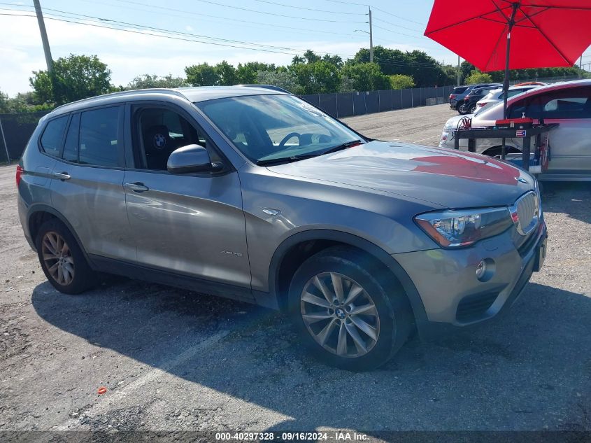 2017 BMW X3 XDRIVE28I #3035078324