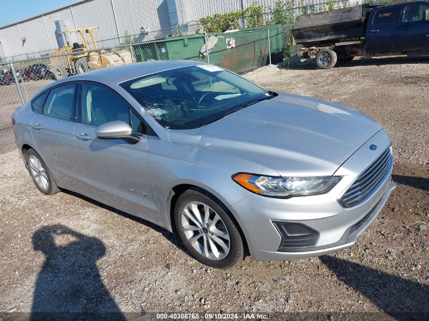 2019 FORD FUSION HYBRID SE #2997778411