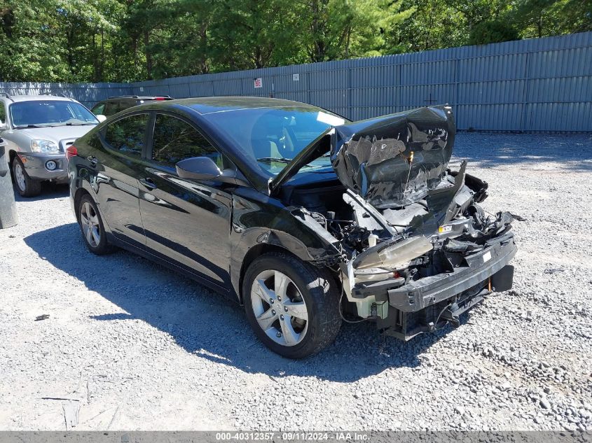 2013 HYUNDAI ELANTRA GLS #3035078129