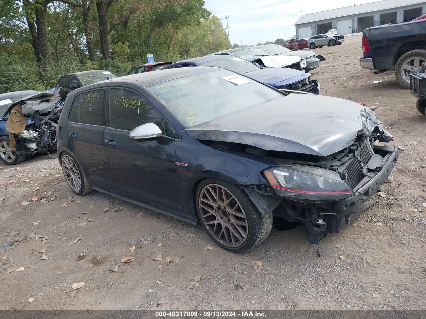 2016 VOLKSWAGEN GOLF GTI AUTOBAHN W/PERFORMANCE PACKAGE 4-DOOR #3056071320