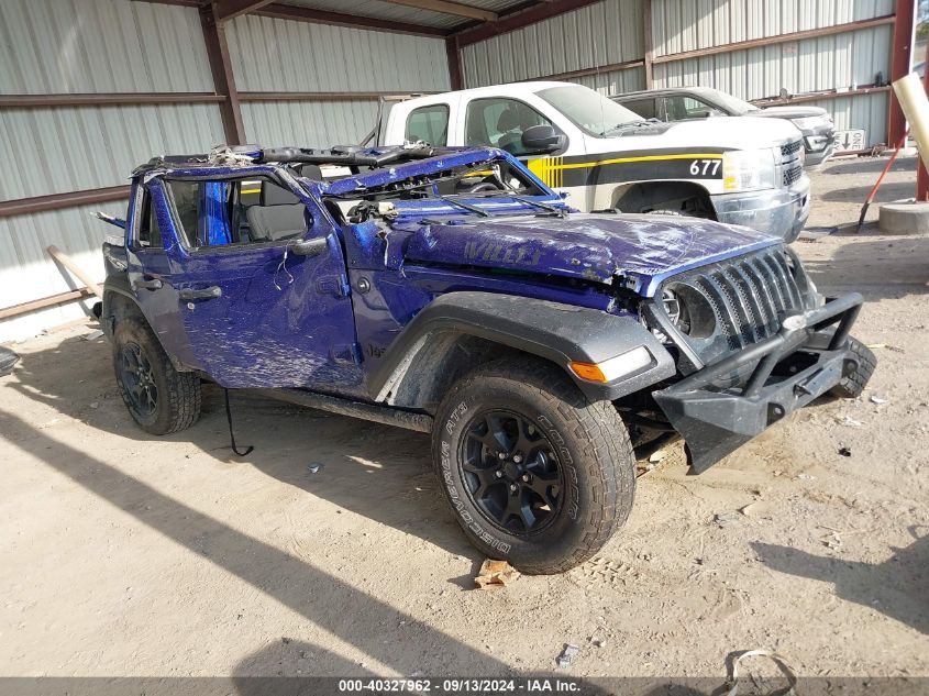 2020 JEEP WRANGLER UNLIMITED WILLYS 4X4 #2990355060