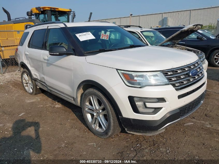 2016 FORD EXPLORER XLT #2997778567