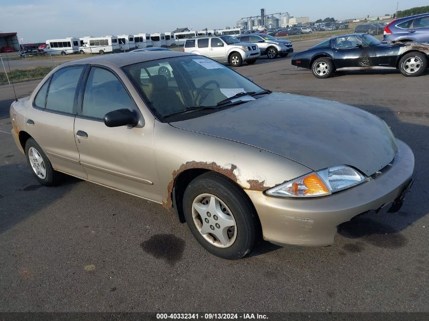 2002 CHEVROLET CAVALIER #2992831098