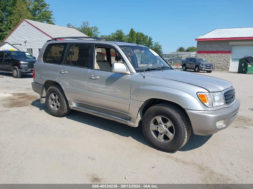 2002 TOYOTA LAND CRUISER #2992827488