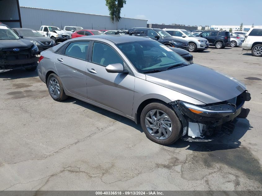 2024 HYUNDAI ELANTRA HYBRID BLUE #2995291929