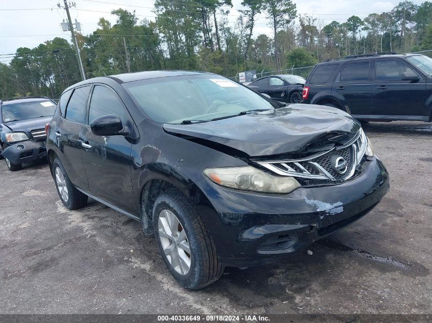 2012 NISSAN MURANO S #2997778497