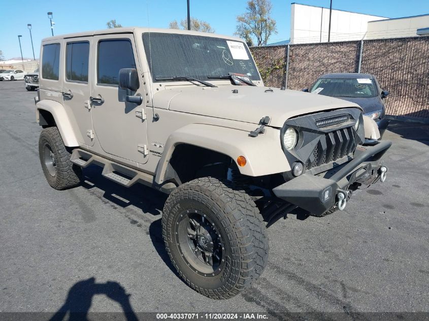 2016 JEEP WRANGLER UNLIMITED SAHARA #2992820143