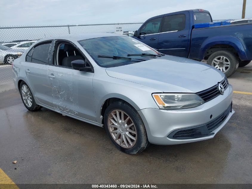 2012 VOLKSWAGEN JETTA 2.0L BASE/2.0L S #2995301267