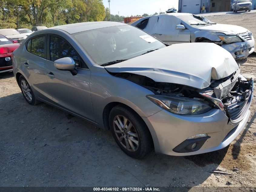 2016 MAZDA MAZDA3 I TOURING #3001576991