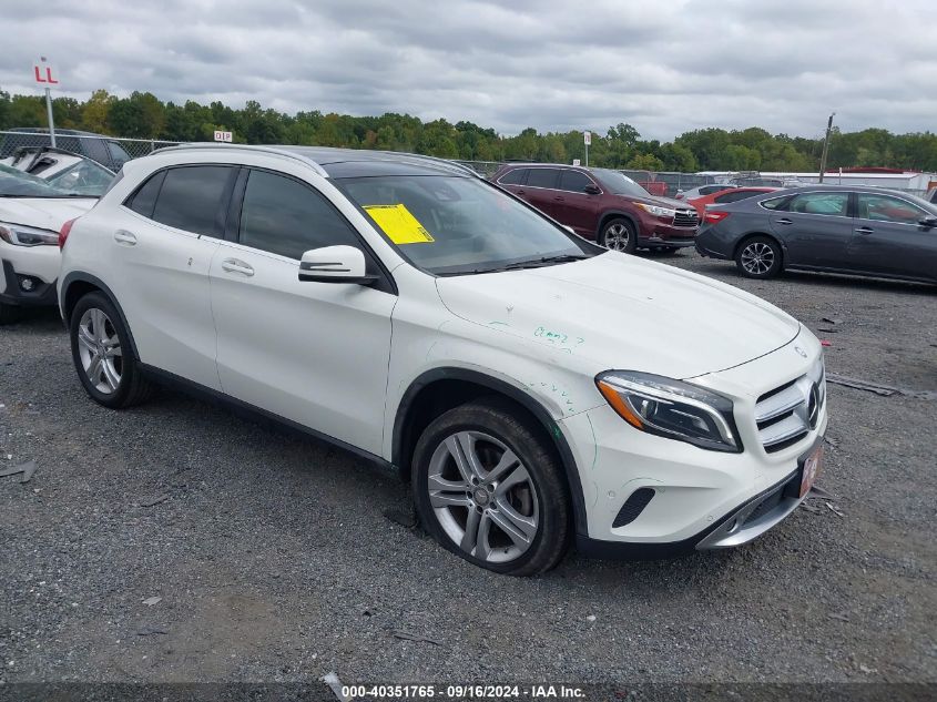 2016 MERCEDES-BENZ GLA 250 4MATIC #3042558282