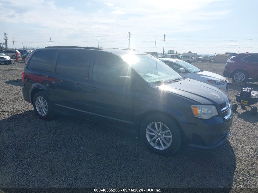 2014 DODGE GRAND CARAVAN SXT #3005352572