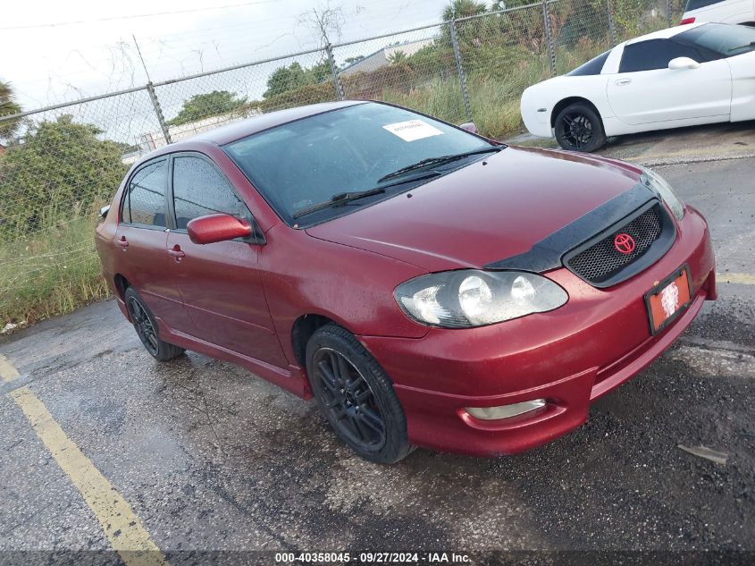 2005 TOYOTA COROLLA S #3035077929