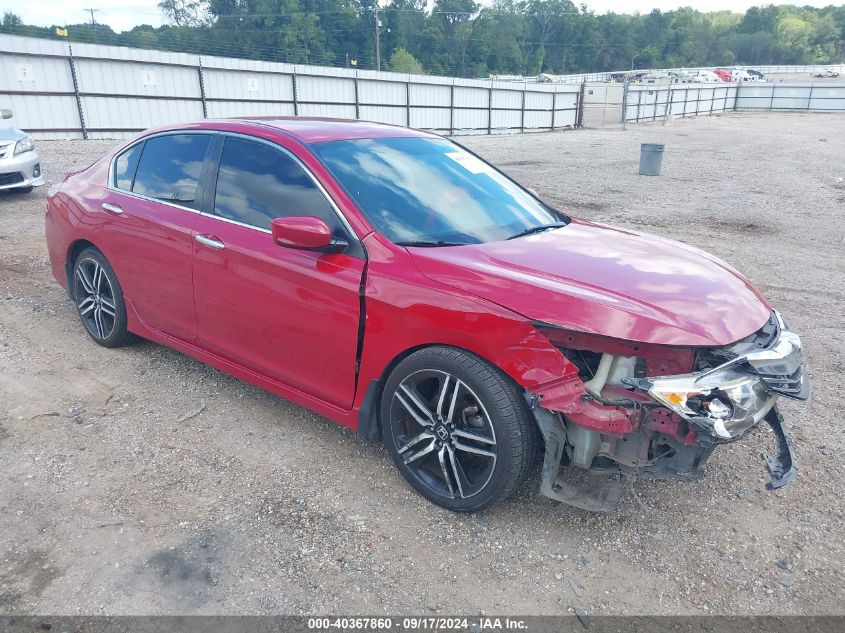 2016 HONDA ACCORD SPORT #2992830808