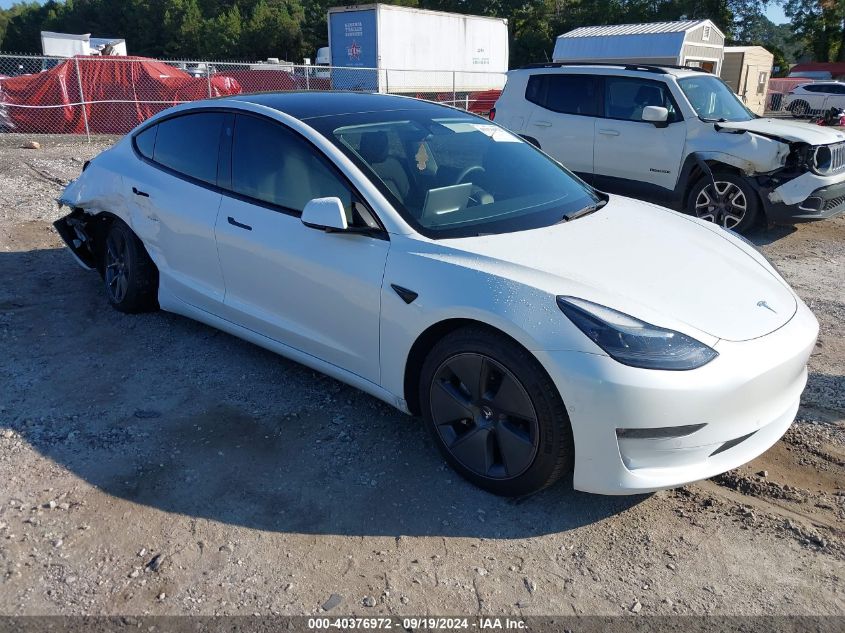 2022 TESLA MODEL 3 LONG RANGE DUAL MOTOR ALL-WHEEL DRIVE #2992818954