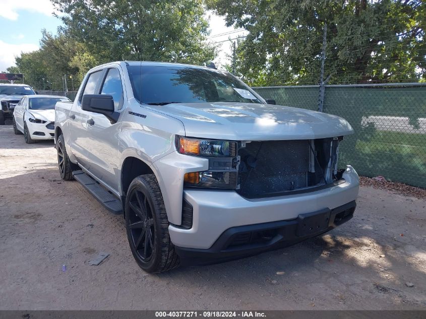 2021 CHEVROLET SILVERADO 1500 2WD  SHORT BED CUSTOM #2992830781