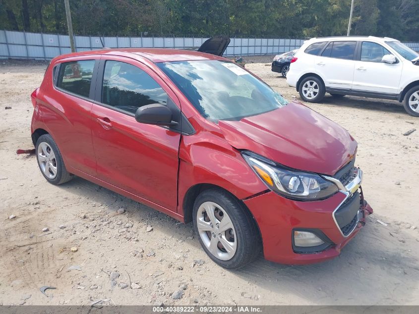 2021 CHEVROLET SPARK FWD LS AUTOMATIC #2996535246