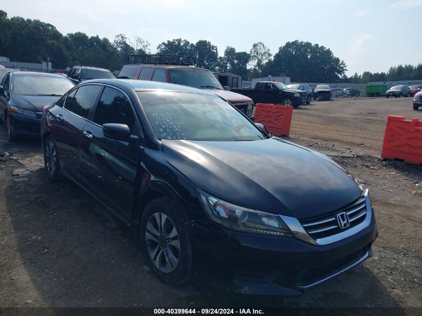 2014 HONDA ACCORD LX #3035077736