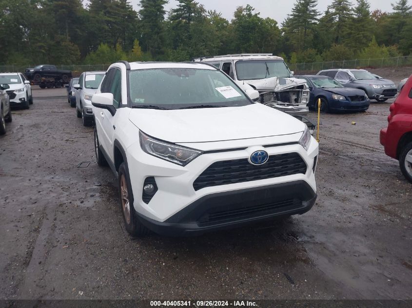 2021 TOYOTA RAV4 HYBRID XLE #2992818101