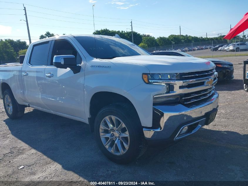 2021 CHEVROLET SILVERADO 1500 4WD  STANDARD BED LTZ #2996535172