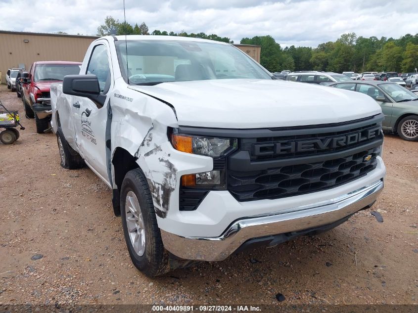 2022 CHEVROLET SILVERADO 1500 2WD REGULAR CAB LONG BED WT #2997762814