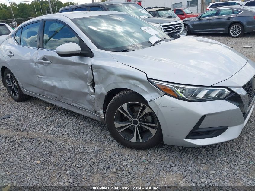 2022 NISSAN SENTRA SV XTRONIC CVT #2992827736