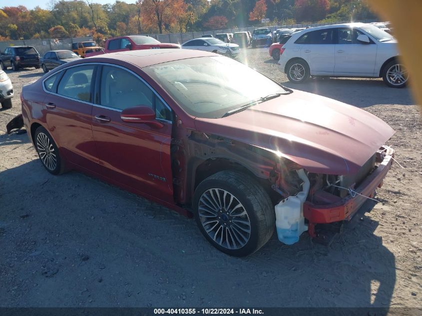 2018 FORD FUSION HYBRID TITANIUM #3052077077